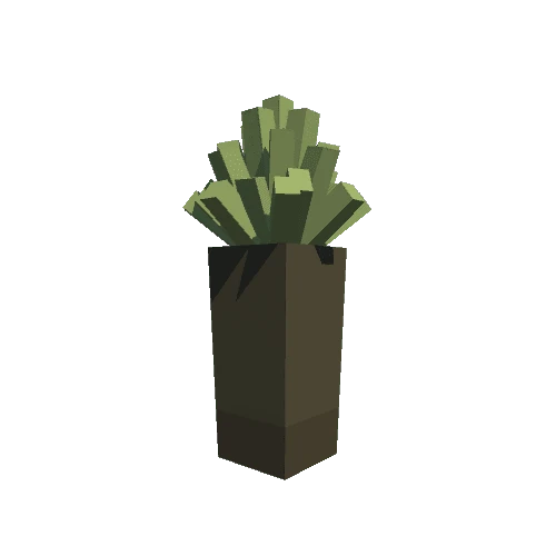 Pot Plant 124 Pot 8 Black